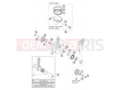 KTM 625 SMC (9775F4) [US] 2006 CRANKSHAFT, PISTON