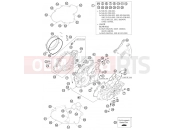 KTM 450 EXC RACING  SIX-DAYS (8403F2) [EU] 2006 ENGINE CASE