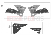 KTM 250 EXC RACING (8103F3) [EU] 2006 DECAL