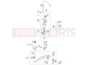 KTM 250 EXC RACING (8103F3) [EU] 2006 REAR BRAKE CONTROL