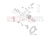 KTM 125 SX (6101F0) [EU] 2006 FRONT WHEEL