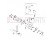 KTM 125 SX (6101F0) [EU] 2006 CRANKSHAFT, PISTON