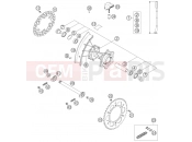 KTM 450 SX (8401F5) [EU] 2006 REAR WHEEL