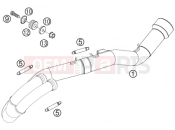 KTM 450 SXS (8400F1) [EU] 2006 EXHAUST SYSTEM
