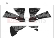 KTM 85 SX         17/14 (6001F8) [EU] 2006 DECAL