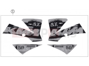 KTM 50 SX JUNIOR (6001F3) [EU] 2006 DECAL