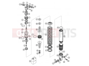 KTM 50 SX (6001F4) [EU] 2006 SHOCK ABSORBER DISASSEMBLED