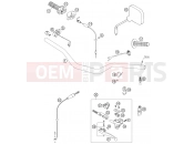 KTM 125 EXC (7103E0) [EU] 2005 HANDLEBAR, CONTROLS