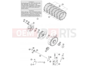 KTM 125 EXC (7103E0) [EU] 2005 CLUTCH