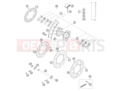 KTM 125 SXS (6100E1) [EU] 2005 REAR WHEEL