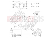 KTM 125 SXS (6100E1) [EU] 2005 ENGINE CASE