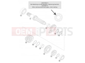 KTM 125 SXS (6100E1) [EU] 2005 TRANSMISSION I - MAIN SHAFT