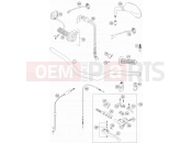 KTM 450 SX STEVE RAMON (8401E9) [EU] 2005 HANDLEBAR, CONTROLS