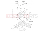 KTM 450 SX STEVE RAMON (8401E9) [EU] 2005 CYLINDER HEAD