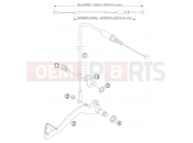 KTM 50 SX  PRO JUNIOR  LC (6001E3) [EU] 2005 REAR BRAKE CONTROL