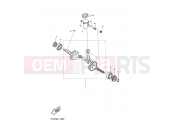 YAMAHA CW50L BW'S 50 (5RY1) 2002 CRANKSHAFT & PISTON
