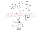 KTM 525 SX RACING (850135) [EU] 2003 REAR BRAKE CONTROL