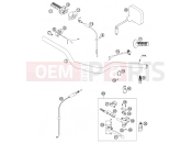 KTM 125 SXS (610031) [EU] 2003 HANDLEBAR, CONTROLS