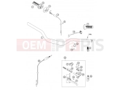 KTM 250 SXS (630031) [EU] 2003 HANDLEBAR, CONTROLS