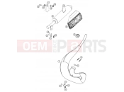KTM 50 SX  PRO JUNIOR  LC (600133) [EU] 2003 EXHAUST SYSTEM
