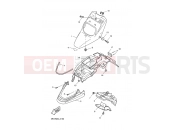 YAMAHA CW50L BOOSTER (5RY2) 2002 FRONT FENDER