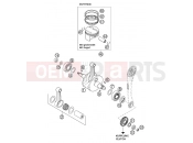 KTM 640 LC4-E ROT (972626) [EU] 2002 CRANKSHAFT, PISTON