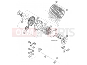 KTM 640 LC4-E ROT (972626) [EU] 2002 CLUTCH