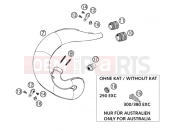 KTM 250 EXC (730320) [EU] 2002 EXHAUST SYSTEM