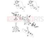 KTM 250 EXC (730320) [EU] 2002 CRANKSHAFT, PISTON