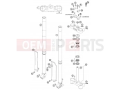 KTM 125 SXS (610021) [EU] 2002 FRONT FORK, TRIPLE CLAMP