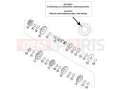KTM 125 SX (610120) [EU] 2002 TRANSMISSION II - COUNTERSHAFT