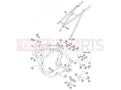 KTM 400 SX RACING (830125) [EU] 2002 FRAME