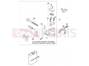 KTM 400 SX RACING (830125) [EU] 2002 FRONT BRAKE CONTROL