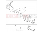 KTM 50 SX  PRO JUNIOR  LC (600123) [EU] 2002 FRONT BRAKE CALIPER