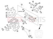 KTM 50 SX  PRO JUNIOR  LC (600123) [EU] 2002 CYLINDER, CYLINDER HEAD