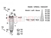 KTM 640 LC4-E SILBER (972618) [EU] 2001 SHOCK ABSORBER