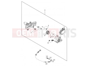 KTM 640 LC4-E SILBER (972618) [EU] 2001 REAR BRAKE CALIPER