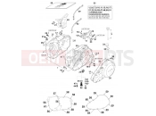 KTM 640 LC4-E SILBER (972618) [EU] 2001 ENGINE CASE