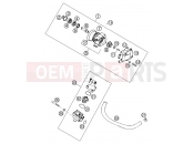 KTM 640 LC4-E SILBER (972618) [EU] 2001 WATER PUMP