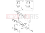 KTM 520 SX RACING (850115) [EU] 2001 CRANKSHAFT, PISTON