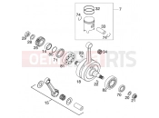 KTM 125 SXS (610011) [EU] 2001 CRANKSHAFT, PISTON