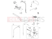 KTM 400 SX RACING (830115) [EU] 2001 HANDLEBAR, CONTROLS