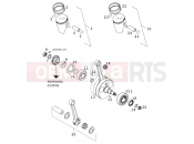 KTM 250 SX (630110) [EU] 2001 CRANKSHAFT, PISTON