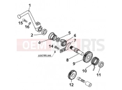 KTM 65 SX (600116) [EU] 2001 KICK STARTER