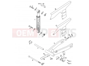 KTM 50 SX JUNIOR (600111) [EU] 2001 SWING ARM