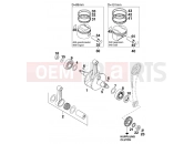 KTM 640 LC-E (976006) [AU] 2000 CRANKSHAFT, PISTON