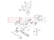 KTM 640 LC4-E Six days (972602) [EU] 2000 SWING ARM