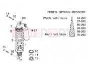 KTM 640 LC4-E SILBER/18,5Lt (972607) [EU] 2000 SHOCK ABSORBER