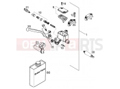 KTM 640 LC4-E SILBER/18,5Lt (972607) [EU] 2000 FRONT BRAKE CONTROL