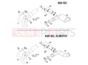 KTM 620 SC (870309) [EU] 2000 EXHAUST SYSTEM